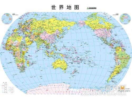 世界地图高清地图