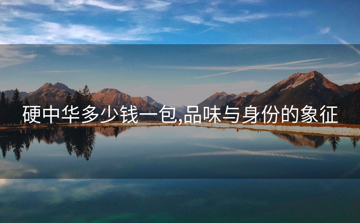 硬中华多少钱一包,品味与身份的象征