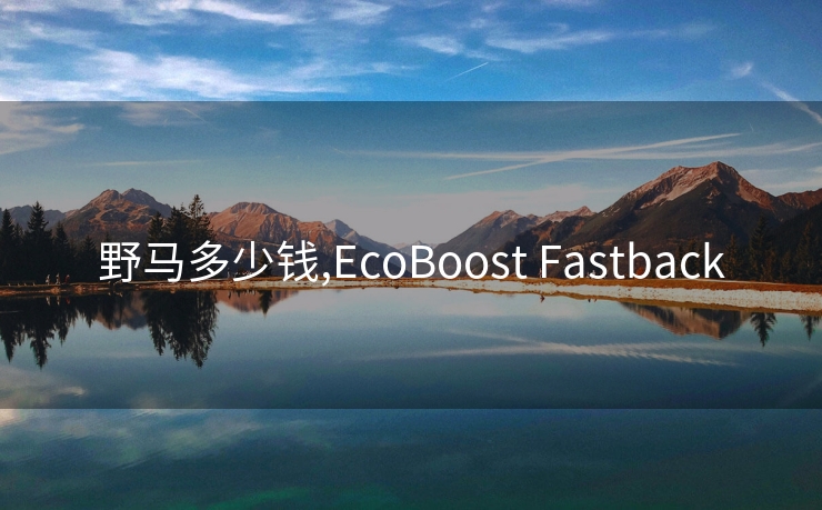 野马多少钱,EcoBoost Fastback