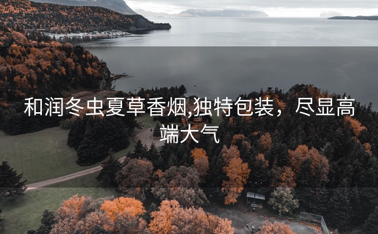 和润冬虫夏草香烟,独特包装，尽显高端大气