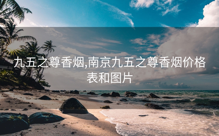 九五之尊香烟,南京九五之尊香烟价格表和图片