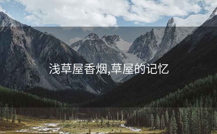 浅草屋香烟,草屋的记忆