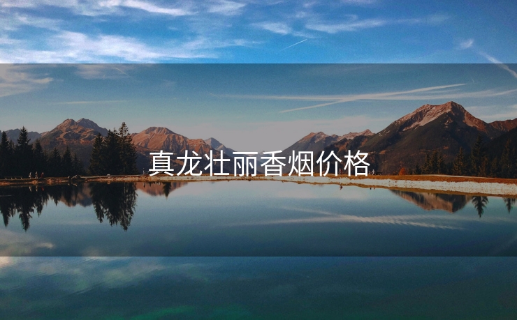 真龙壮丽香烟价格