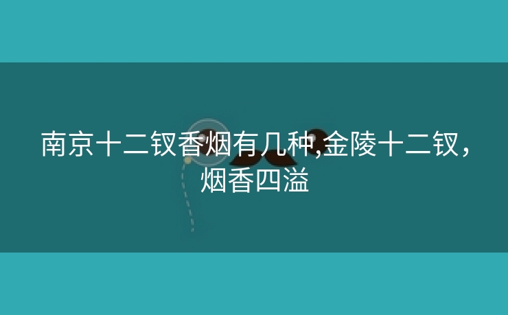 南京十二钗香烟有几种,金陵十二钗，烟香四溢