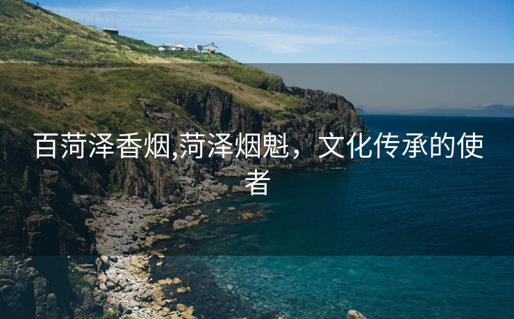 百菏泽香烟,菏泽烟魁，文化传承的使者