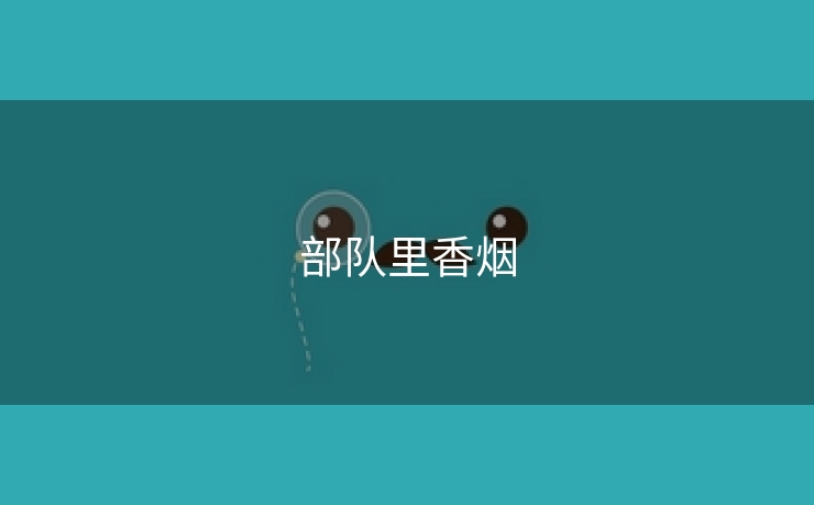部队里香烟