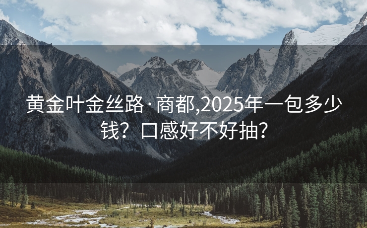 黄金叶金丝路·商都,2025年一包多少钱？口感好不好抽？