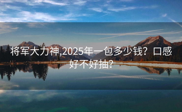 将军大力神,2025年一包多少钱？口感好不好抽？