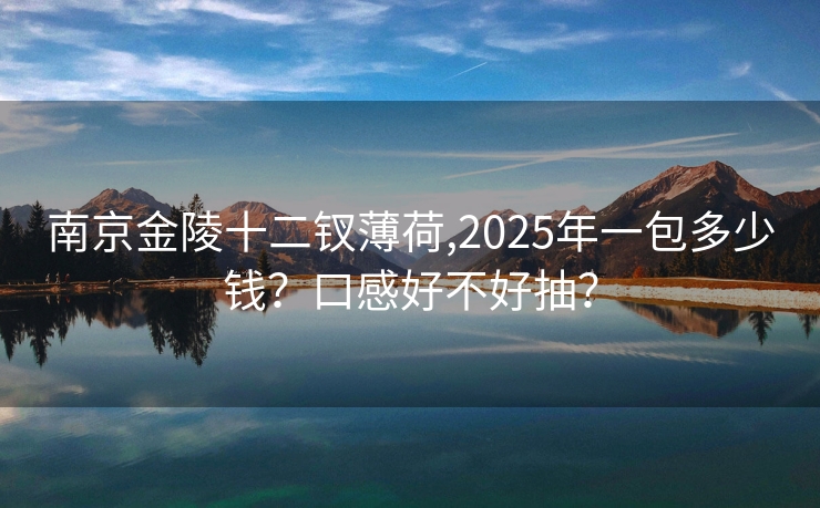南京金陵十二钗薄荷,2025年一包多少钱？口感好不好抽？