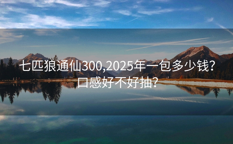 七匹狼通仙300,2025年一包多少钱？口感好不好抽？