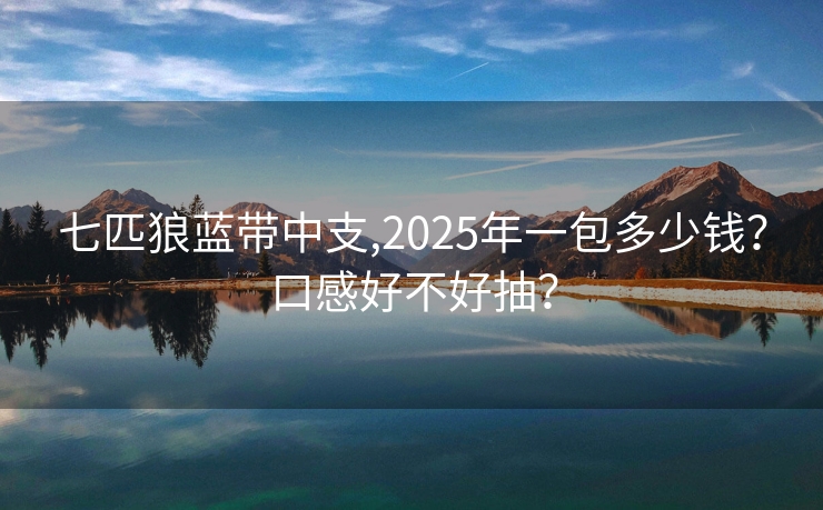七匹狼蓝带中支,2025年一包多少钱？口感好不好抽？