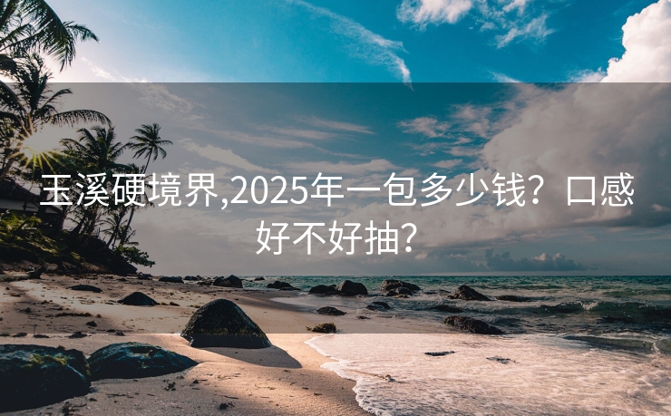 玉溪硬境界,2025年一包多少钱？口感好不好抽？