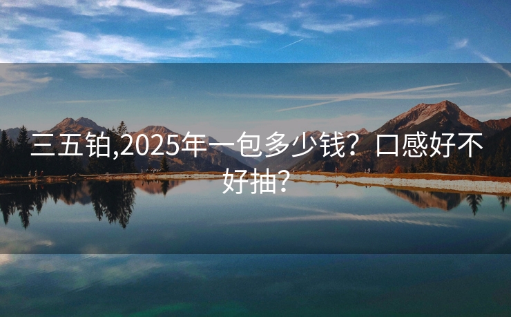三五铂,2025年一包多少钱？口感好不好抽？