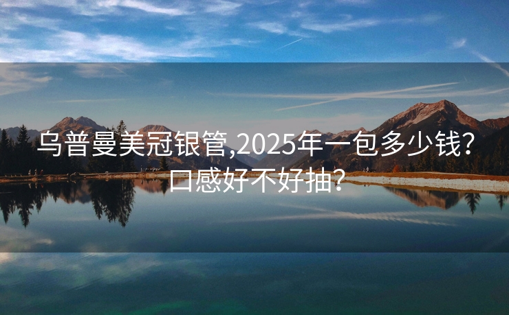 乌普曼美冠银管,2025年一包多少钱？口感好不好抽？