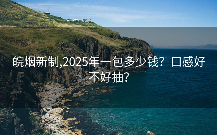 皖烟新制,2025年一包多少钱？口感好不好抽？