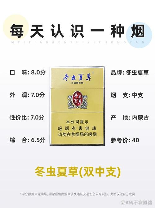 2025年冬虫夏草20块钱左右的香烟有哪几款