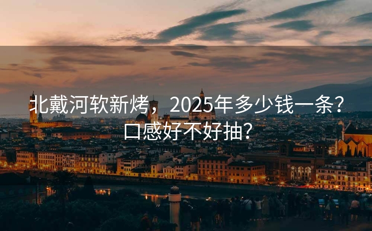 北戴河软新烤，2025年多少钱一条？口感好不好抽？