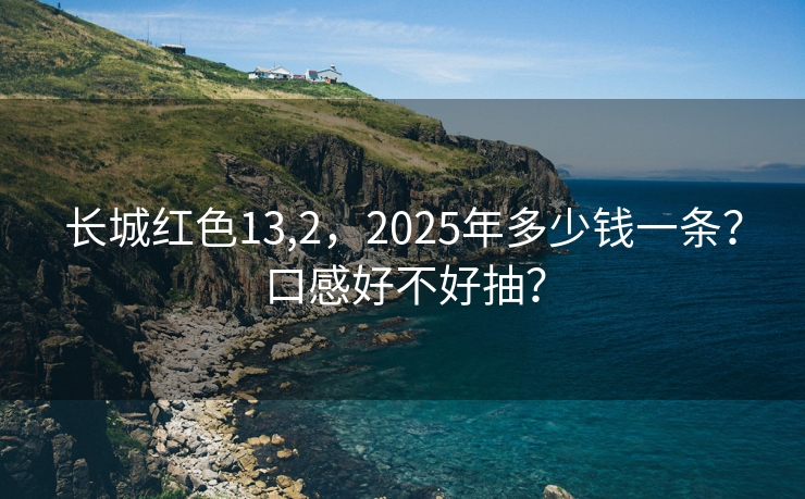 长城红色13,2，2025年多少钱一条？口感好不好抽？