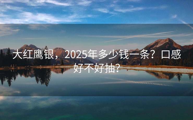 大红鹰银，2025年多少钱一条？口感好不好抽？