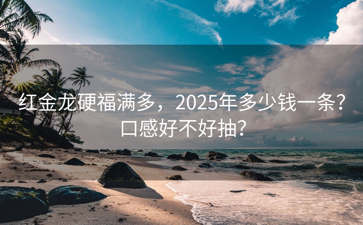 红金龙硬福满多，2025年多少钱一条？口感好不好抽？