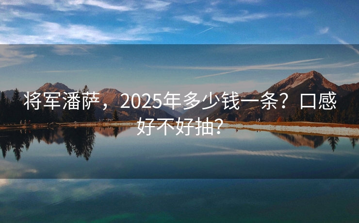 将军潘萨，2025年多少钱一条？口感好不好抽？