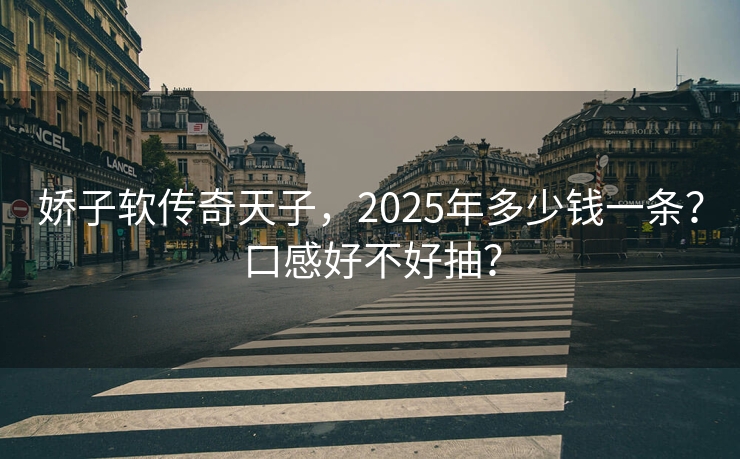 娇子软传奇天子，2025年多少钱一条？口感好不好抽？