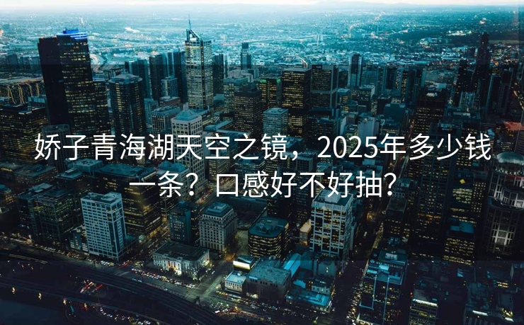 娇子青海湖天空之镜，2025年多少钱一条？口感好不好抽？